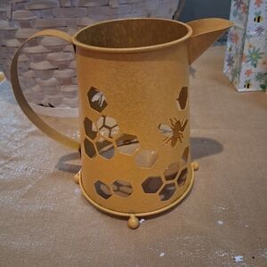 Pink Zebra Honeycomb Pitcher Accent Shade - Pink